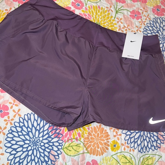 Nike Shorts Nwt Purple Nike Running Shorts Poshmark